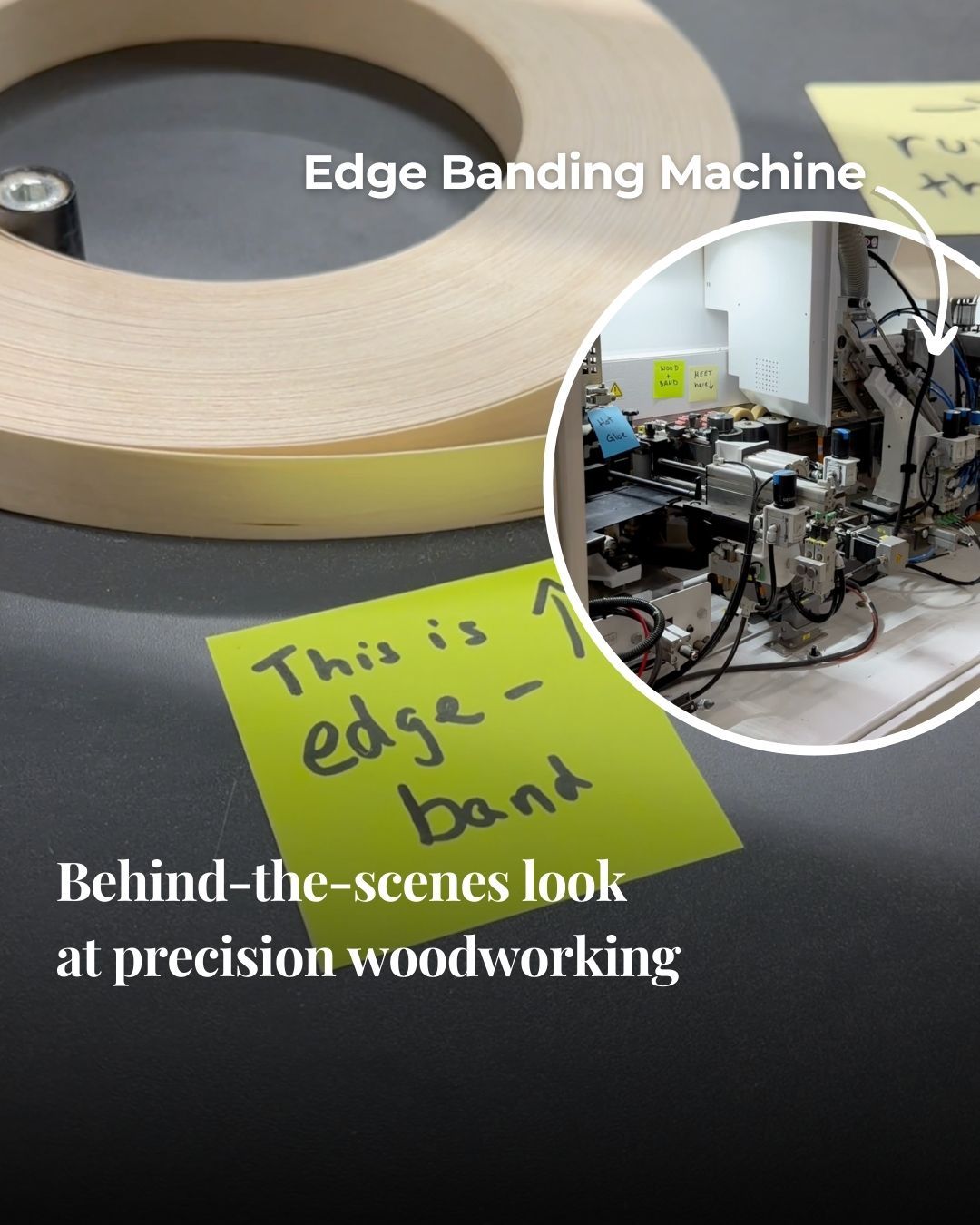 Behind the Scenes The Magic of Our Edge Banding Machine